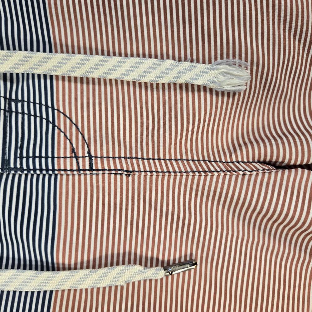 Vuori Cruise Boardshorts Mens 38 Blue Stripe Performance Swim Trunks - READ - Picture 3 of 9